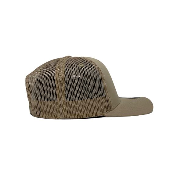 Indian Feather Bundle Trucker Hat in Khaki - Picture 6 of 7